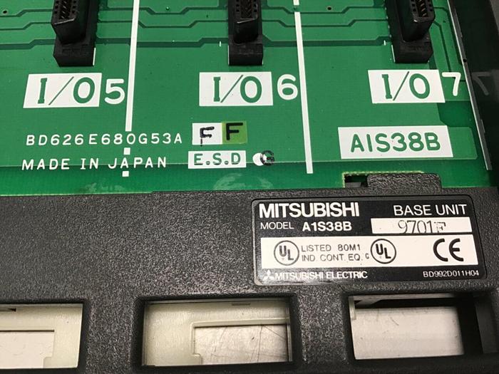 Used MITSUBISHI Rack Base A1S38B #129241