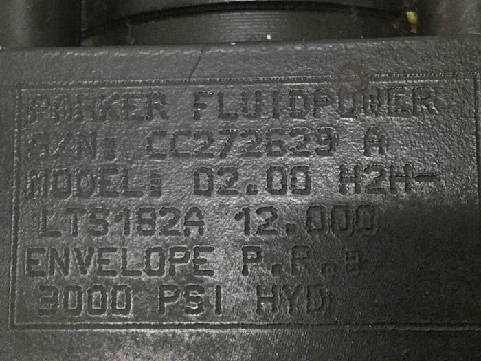 Used PARKER Injection Sled Cylinder 02.00 H2HLT5192A 12.000 USED