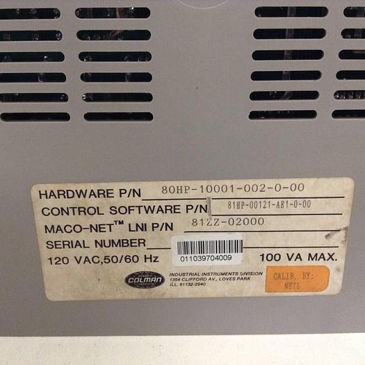 Used BARBER COLMAN Multi Pump Pressure/Flow Module 80HP-10001-002-0-00 #80122