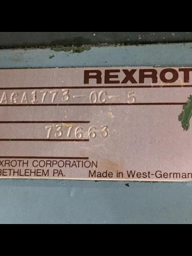 Used BRUENINGHAUS HYDRAULIK Hydraulic Pump AA4VS01250V Used