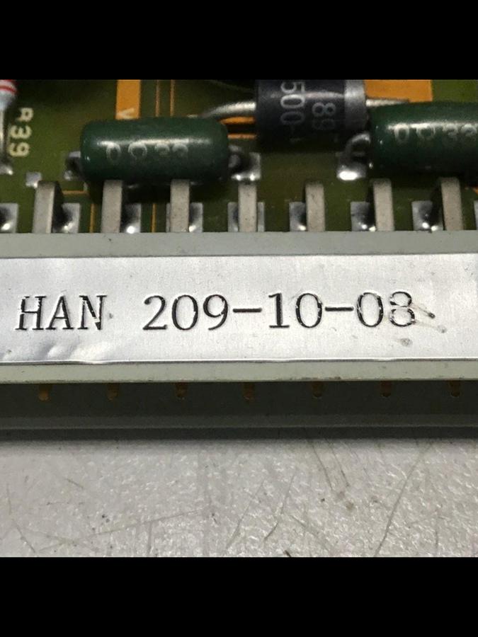 Used HYDROLUX Hydraulic Amplifier Card HAN-209-10-08 #139409