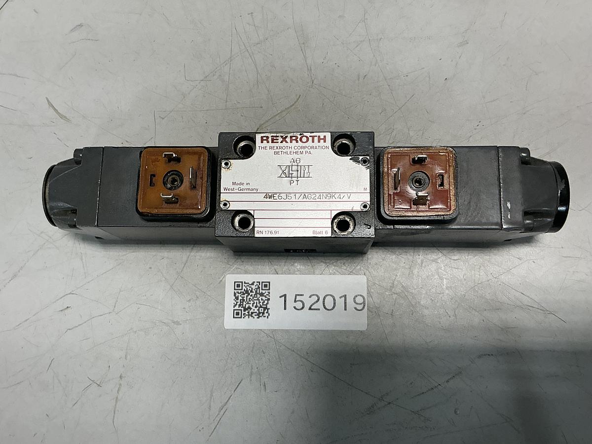 Used REXROTH 4WE6J51/AG24N9K4/V