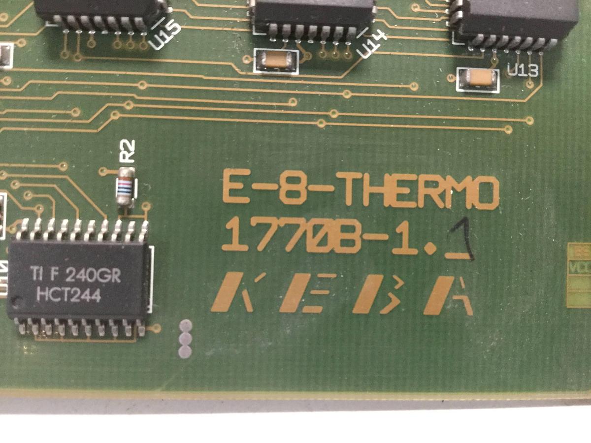 Used KEBA / Engel Circuit Board E-8-THERMO 1770B-1 Used