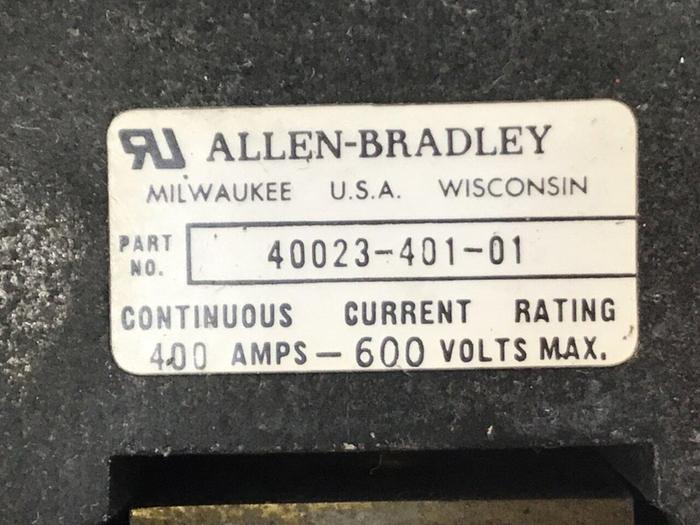 Used ALLEN BRADLEY Fuse Holder 40023-401-01 #138228
