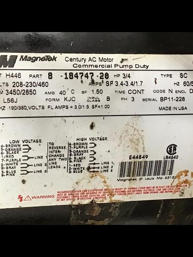 Used AEC TDWF7M0S3 Thermolator / Hot Oil Unit Used #142729