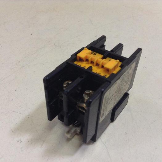 Used TELEMECANIQUE Auxiliary Contact LA1-D02 #85680