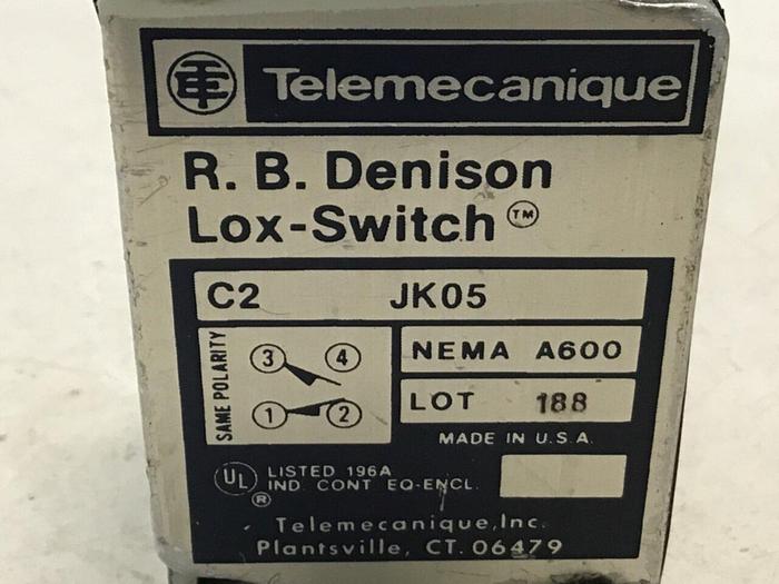 Used TELEMECANIQUE Lox-Switch C2JK05 #121753