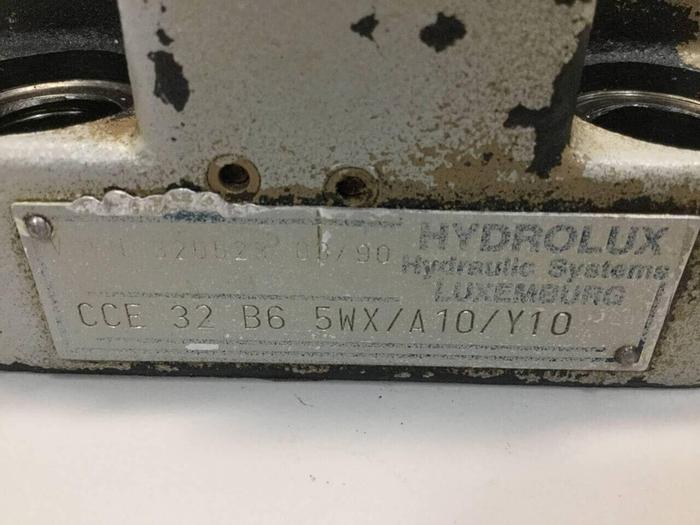Used HYDROLUX Valve CCE 32 B6 5WX/A10/Y10 #98918