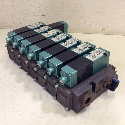 Used NUMATICS Control Block w/ Valves 082SA415M #80034