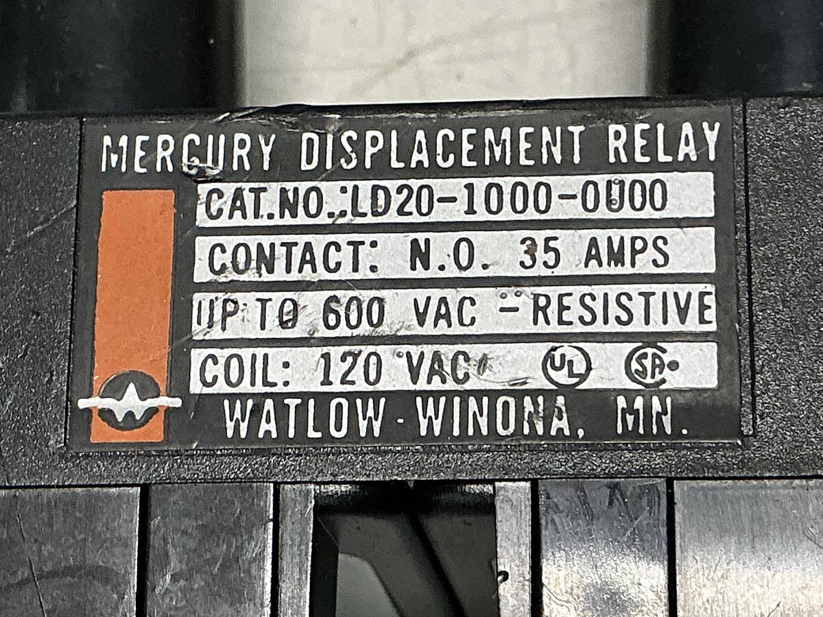 Used WATLOW CONTROLS LD20-1000-0U00
