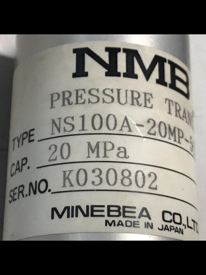 Used NMB Pressure Transducer NS100A-20MP-5222-S14 Used