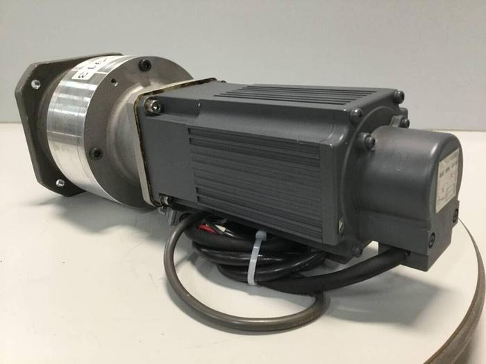 Used MITSUBISHI Servo Motor w/ Gear Motor HA-FH33B Used