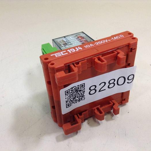 Used TEC Relay & Base 19J4 #82809