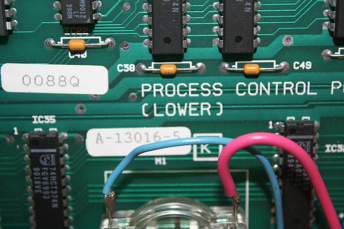 Used BARBER COLMAN Process Ctl (Lower) PC Board A-13016-5 Used