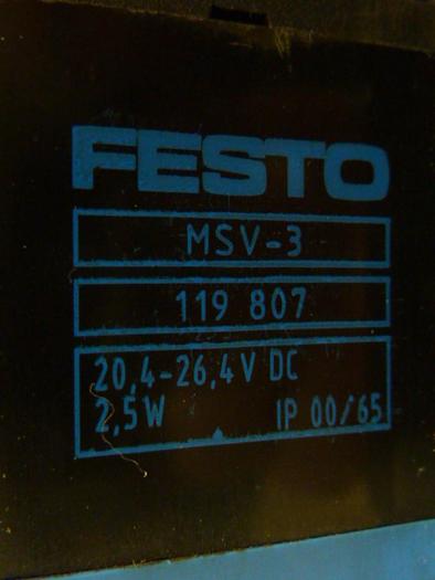 Used FESTO Control Block / Valve Terminal IFB8-02 #52829