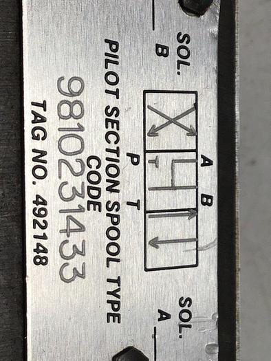 Used BOSCH Valve 081WV16P1V3042FXTWS024/00D5 #126158