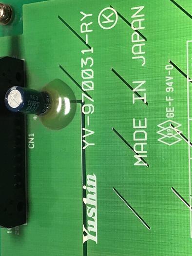 Used YUSHIN AMERICA Circuit Board YV-970031-RY #117698