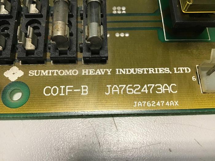Used SUMITOMO Circuit Board COIF-B JA762473AC #117860