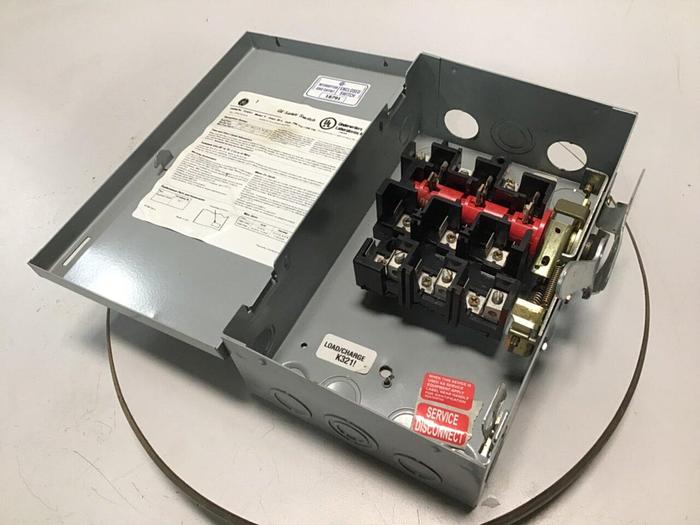 Used GE ENERGY Safety Switch 30 Amp TG4321 #112089