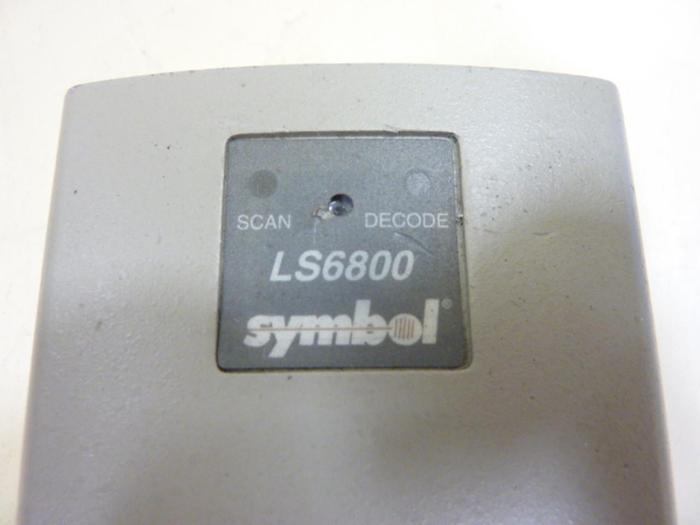 Used SYMBOL TECHNOLOGIES Barcode Scanner Laser LS6804-I400A #66514
