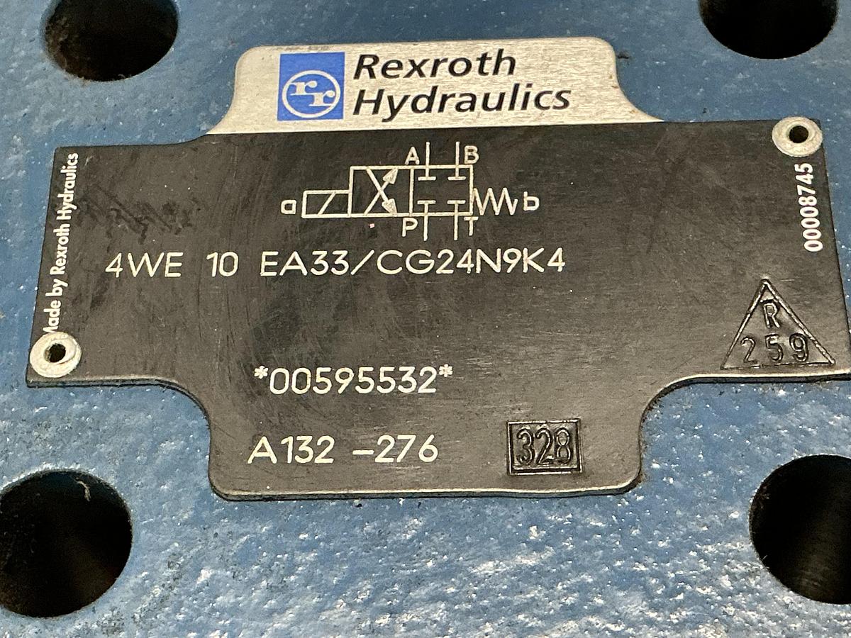 Used REXROTH 4WE 10 EA33/CG24N9K4