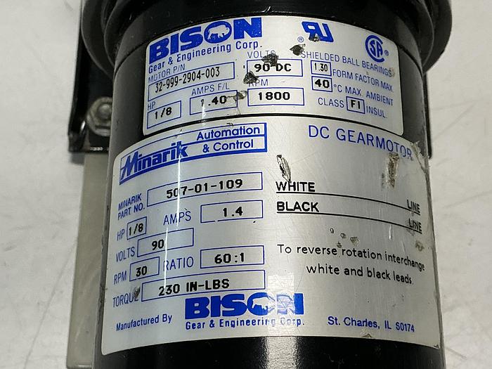 Used BISON 32-999-2904-003