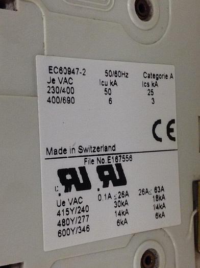 Used ABB Circuit Breaker S503-X16 #79631