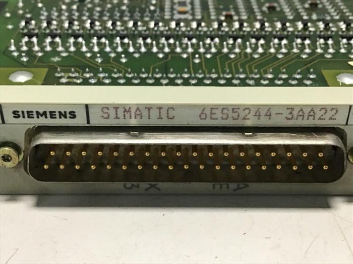 Used SIEMENS Temperature Control Module 6ES5 244-3AA22 Used