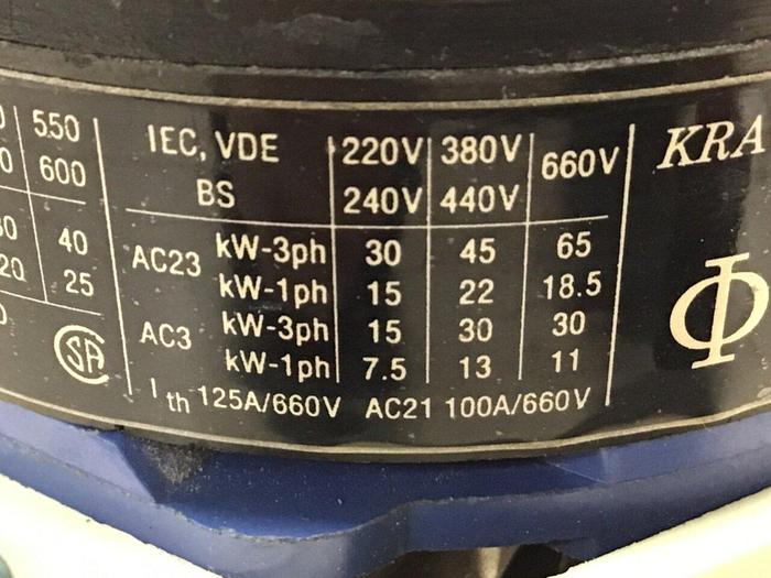 Used KRAUS & NAIMER Switch C38360 #140099