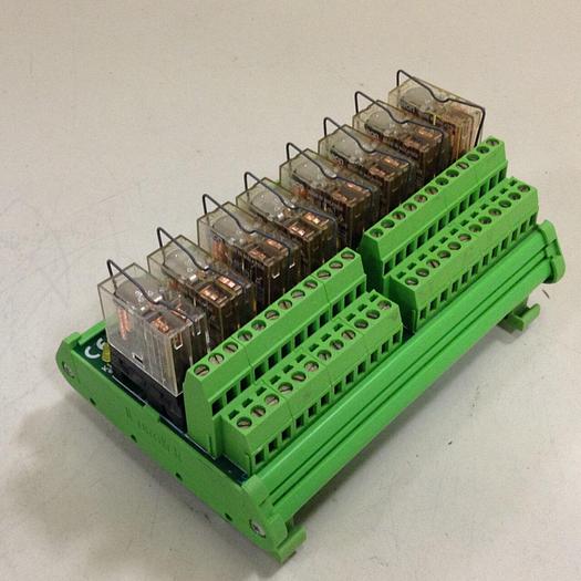 Used EUROTEK Breakout Board ET-MRZ08/24DC/2SC/N/AR #81741