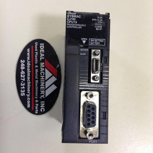Used OMRON PLC CPU CJ1M-CPU13 #73474