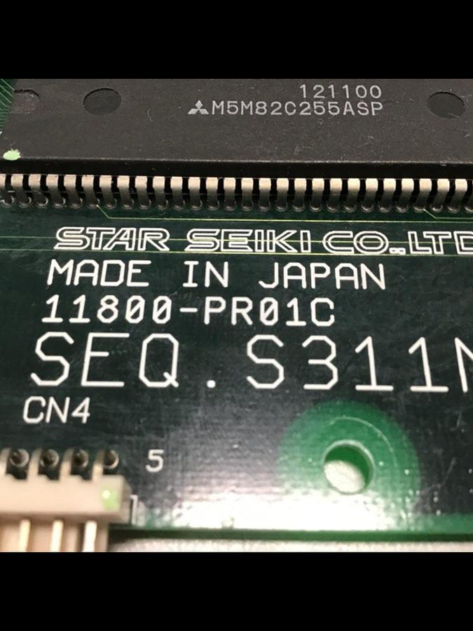 Used STAR SEIKI Circuit Board SEQ S311M 11800-PR01C USED