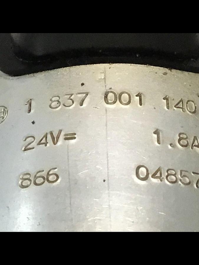 Used BOSCH Valve 081WV10P1V1018 9810232441 Used