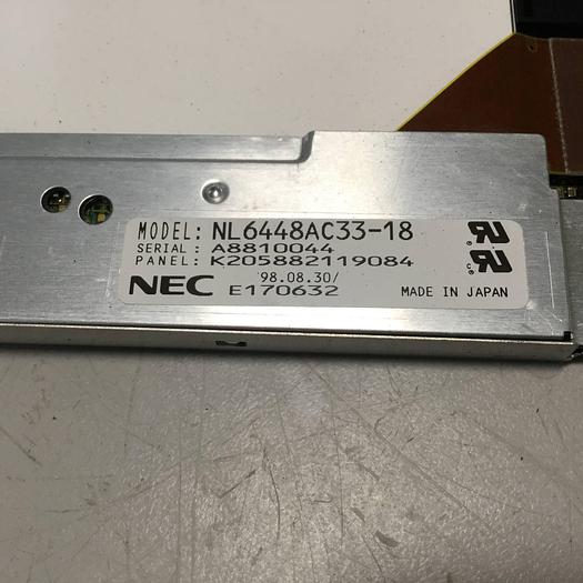 Used NEC LCD Display Screen NL6448AC33-18 Used #96063