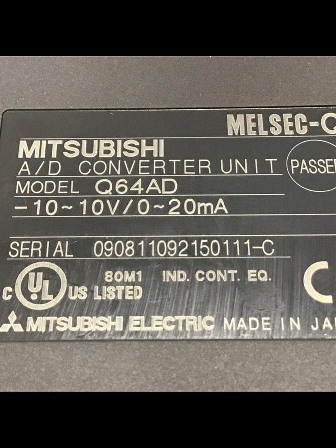 Used MITSUBISHI Module Q64AD USED
