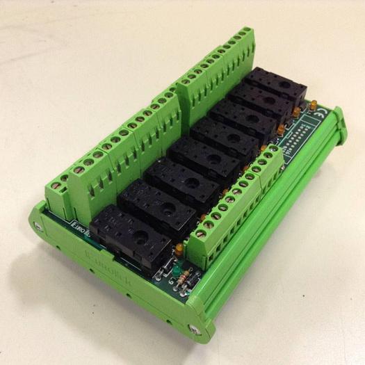 Used EUROTEK Breakout Board ET-MRZ08/24DC/2SC/N/AR #82755