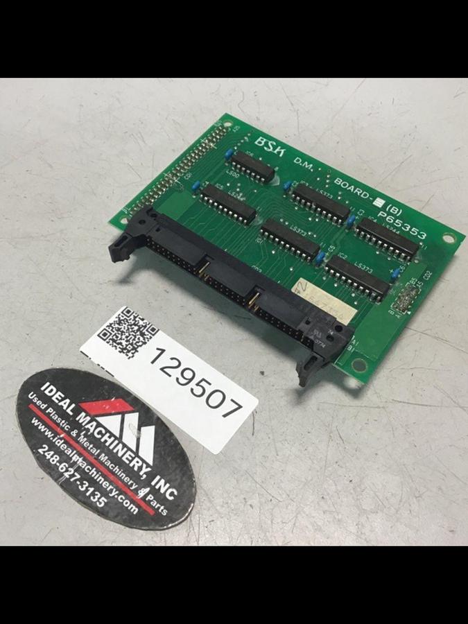 Used BSK I/O Circuit Board P65353 USED