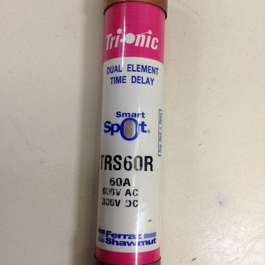 Used GOULD / SHAWMUT 60 Amp Fuse TRS60R SMART SPOT #74667