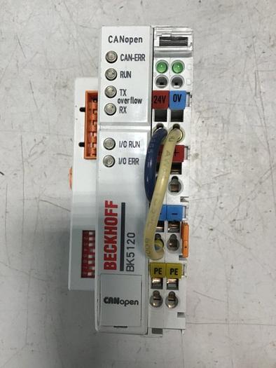 Used BECKHOFF CANopen Coupler BK5120 #138345