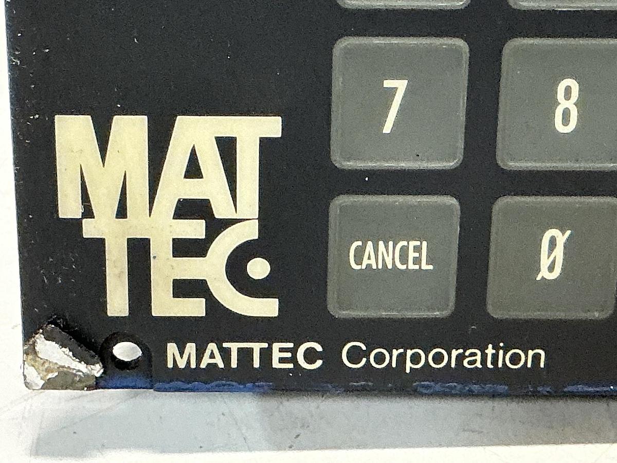 Used MATTEC 350-0003A