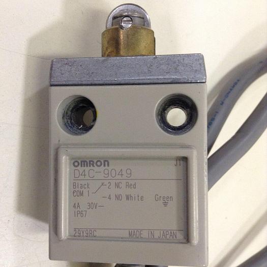 Used OMRON Limit Switch D4C-9049 #72343