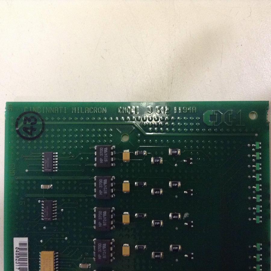 Used CINCINNATI MILACRON Circuit Board 3-542-1194A Used