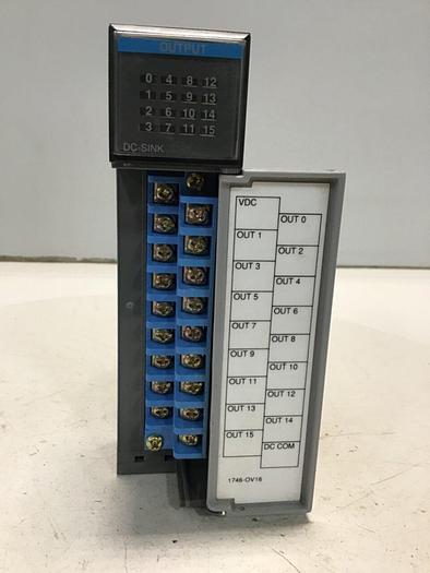 Used ALLEN BRADLEY Output Module 1746-OV16 SER C Used