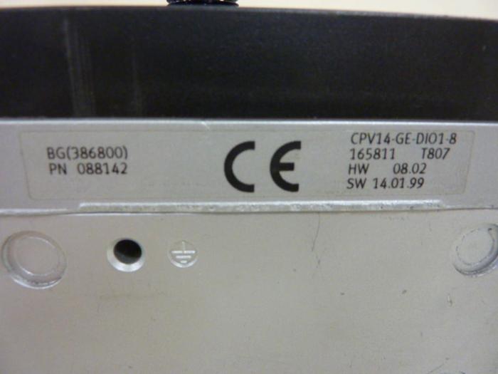 Used FESTO Direct Valve Terminal CPV14-GE-DIO1-8 #54388