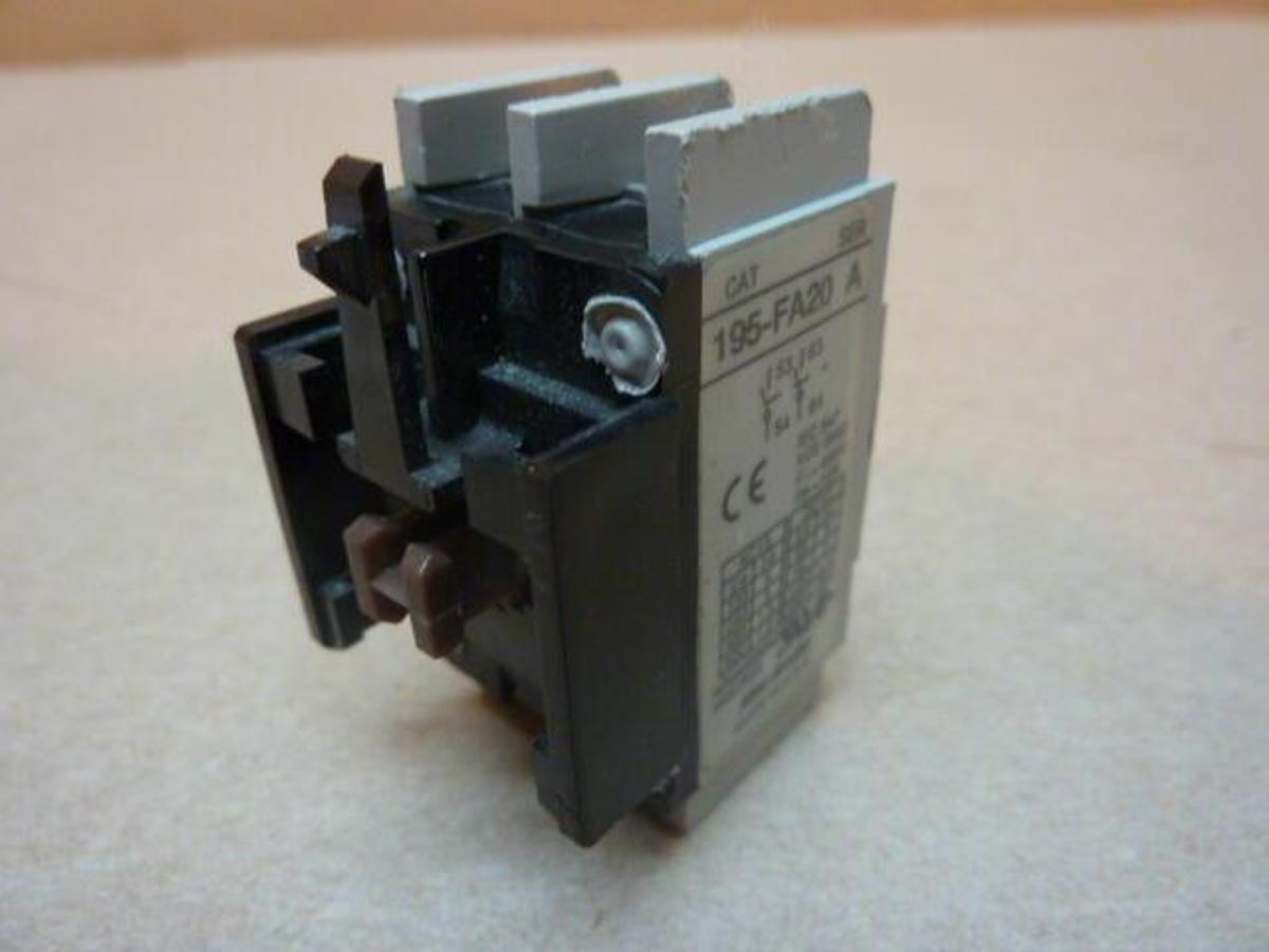 Used ALLEN BRADLEY Contactor 195-FA20 SER A Used