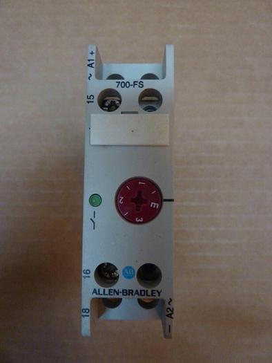 Used ALLEN BRADLEY Timing Relay 700-FS #24451