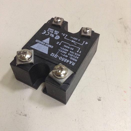 Used CARLO GAVAZZI Solid State Relay RA4850-D12 #84981