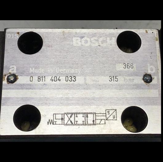 Used BOSCH Proportional Valve 0 811 404 033 Used