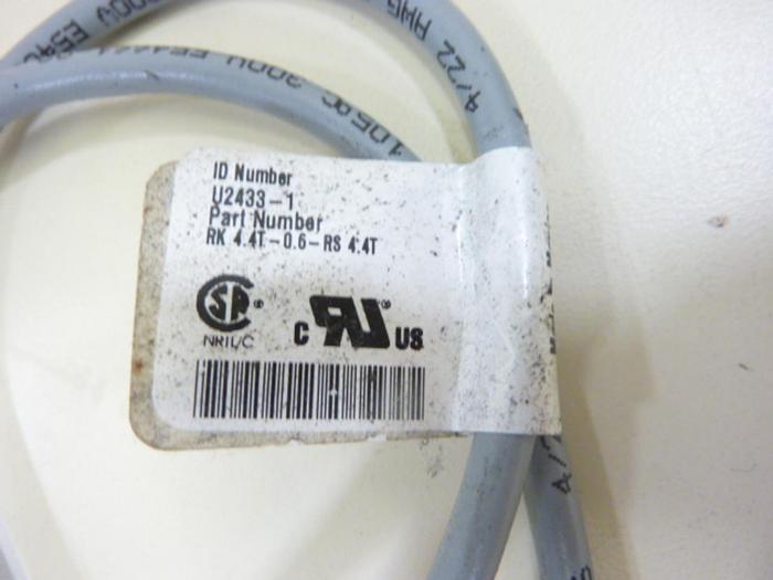 Used TURCK ELEKTRONIK Cordset U2433-1 #43919