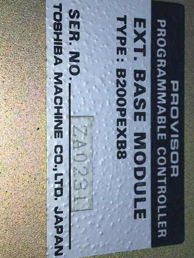 Used TOSHIBA Ext. Base Module B200PEXB8 #131856